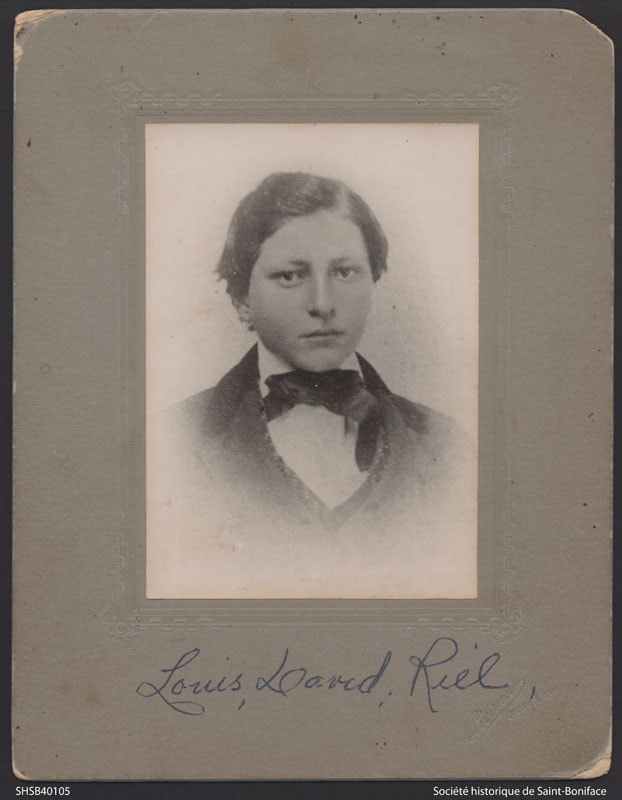 Louis Riel en les années 1850 - SHSB40105
