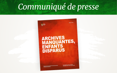 Communiqué de presse – Rapport du Comité sénatorial des peuples autochtones